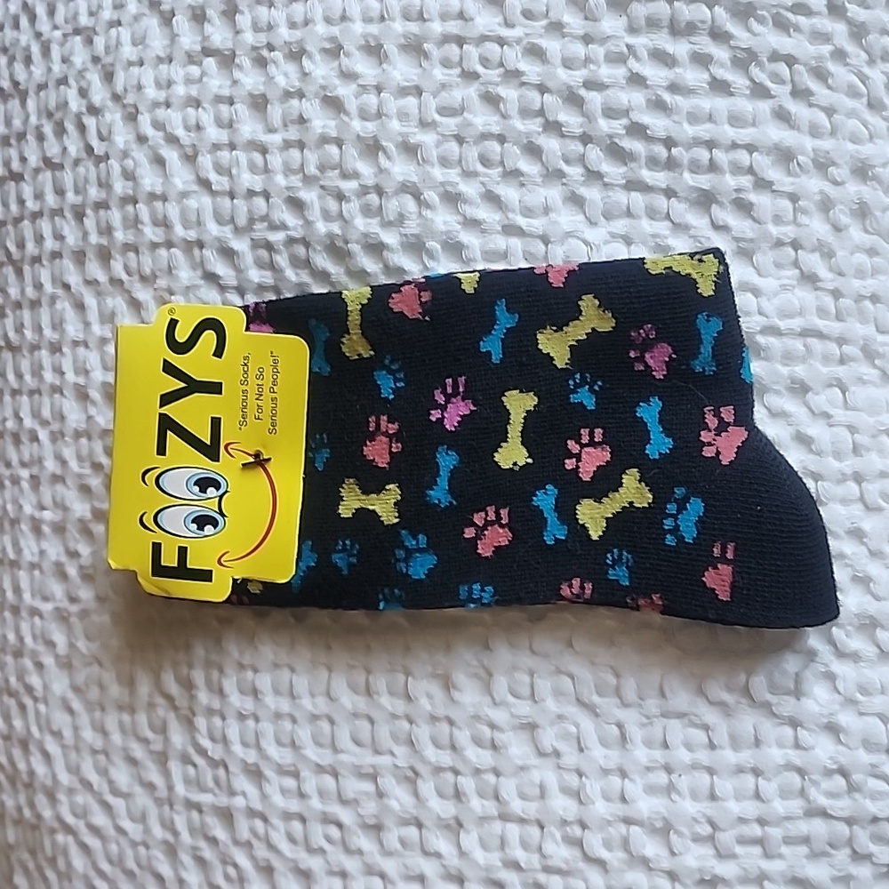 3/$20 Foozy Funny Doggy Socks!